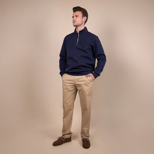 LEJER SET - Birch Chino + Midnight Navy Zip
